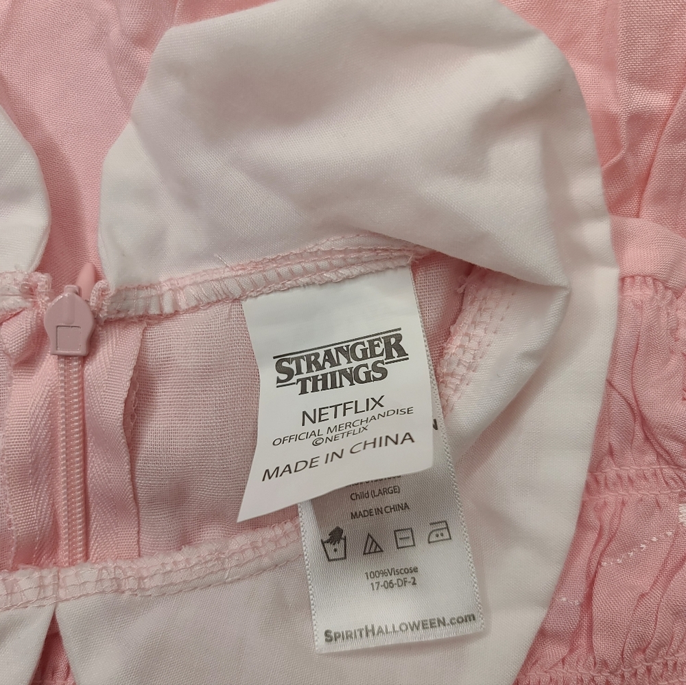 NETFLX SERIES STRANGER THINGS "ELEVEN" Kids lg Adult sm - Picture 3 of 6